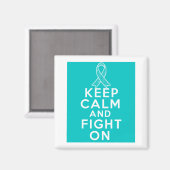 卵巣が保んで冷静に戦う マグネット (正面/裏面)