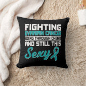 卵巣インスパイアがん女性母の日59 クッション (ブランケット)