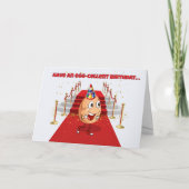 卵巣摘出の誕生日を持つ カード (正面)