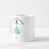 卵巣癌がカスタマイズ可能であることを知っていたより強い コーヒーマグカップ (正面左)