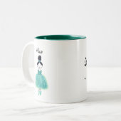 卵巣癌がカスタマイズ可能であることを知っていたより強い ツートーンマグカップ (正面左)