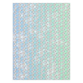 卵形のイースターウサギ テーブルクロス (正面)