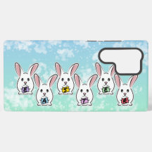 卵形のイースターウサギ