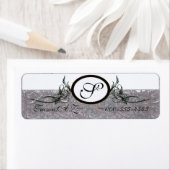 卵形モノグラム ラベル (インサイチュ)