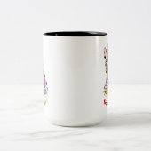 卵得?イースターおもしろいバニーエッグ ツートーンマグカップ (中央)