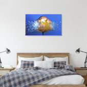 卵性の キャンバスプリント (インサイチュ (寝室))