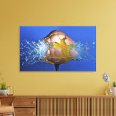 卵性の キャンバスプリント (インサイチュ (リビング))