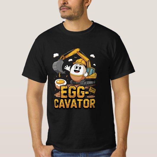 卵掘り機: 最高のものを掘り起こせ! Tシャツ (正面)