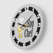 卵料理人  ラージ壁時計 (傾斜)