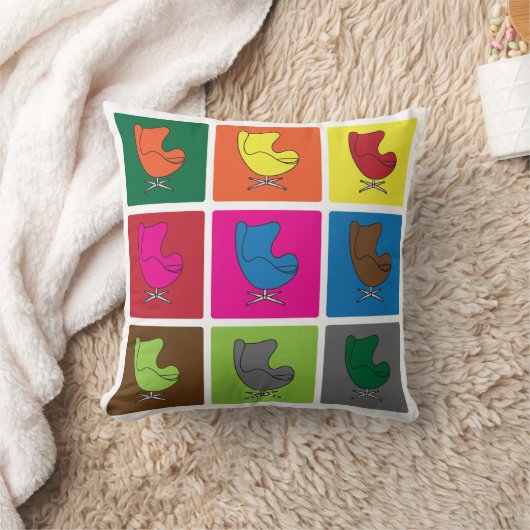 卵椅子の枕 クッション (ブランケット)