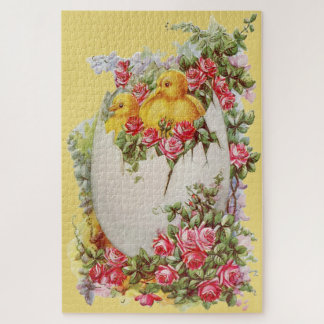 卵殻の小さな雛の大きなパズル ジグソーパズル