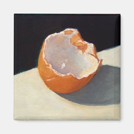 卵殻付き磁石 マグネット (正面)