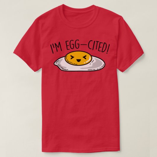 卵焼きエキサイティングIMナス Tシャツ (デザイン正面)