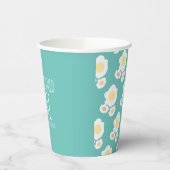 卵焼き最初の誕生日ありがとう 紙コップ (左)