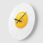 卵焼き2 ラージ壁時計 (傾斜)