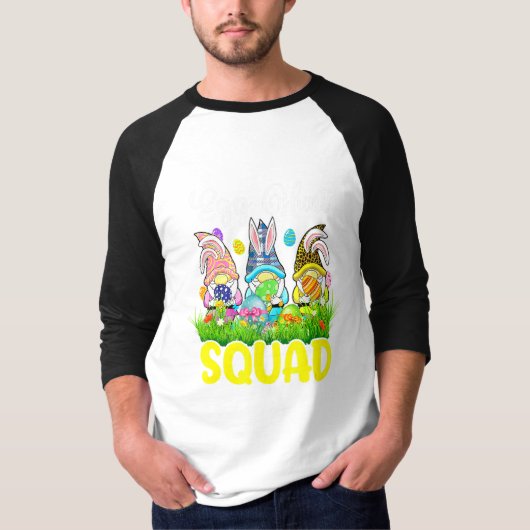 卵狩り分隊格言イースターデイバニー4 Tシャツ (正面)