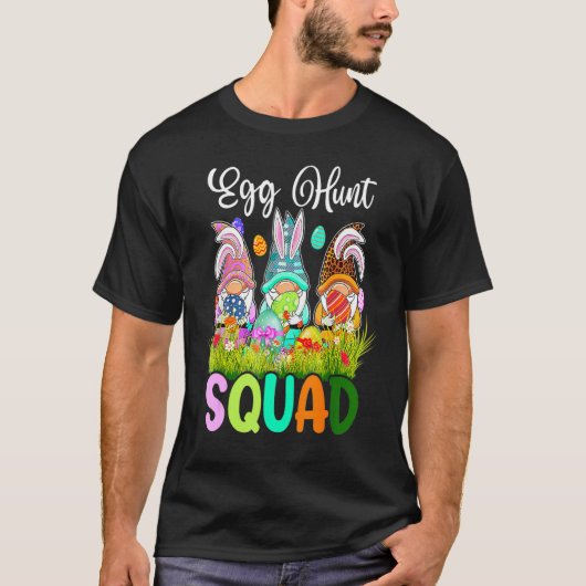 卵狩り分隊格言イースターデイバニー5 Tシャツ (正面)