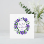 卵狩り、イースターブランチの招待 招待状 (スタンド正面)