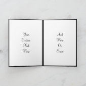 卵細胞のイースターのかわいい卵のおもしろいことわざ引用文 シーズンカード (内部)