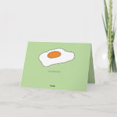 卵細胞の誕生日!おもしろカード カード (裏面)