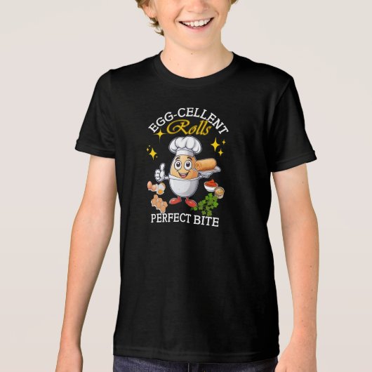 卵細胞完全食転が食 トライブレンドTシャツ (正面)