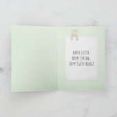 卵考え春標識 シーズンカード (内部)