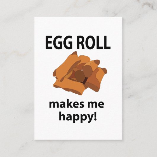 卵転がは幸せ転がだ 名刺 (正面)