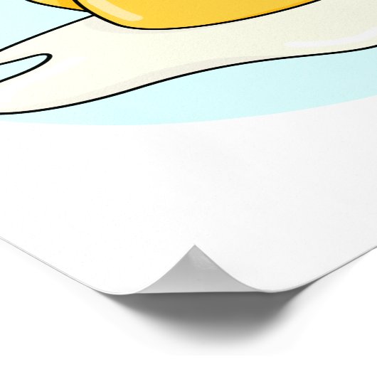 卵黄のジョークおもしろいを聞きたい ポスター (角)