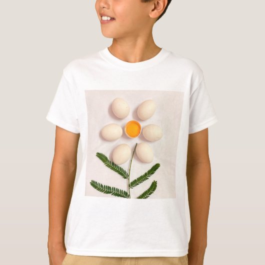 卵黄花 Tシャツ (正面)