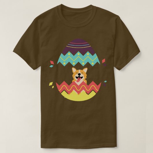 卵227の犬 Tシャツ (デザイン正面)