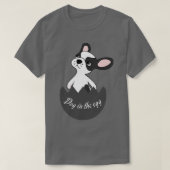 卵267の犬 Tシャツ (デザイン正面)