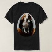 卵27の犬 Tシャツ (デザイン正面)