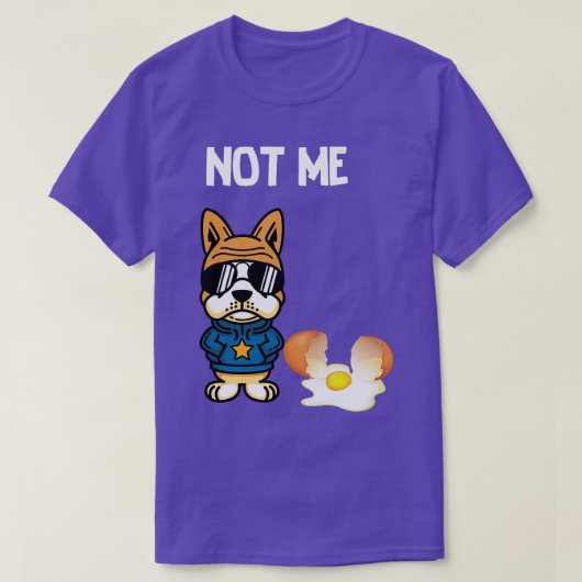 卵277の犬 Tシャツ (デザイン正面)