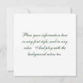 卵3個 招待状 (裏面)