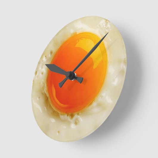 卵3 ラウンド壁時計 (傾斜)