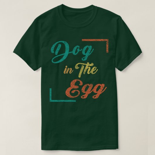 卵57の犬 Tシャツ (デザイン正面)