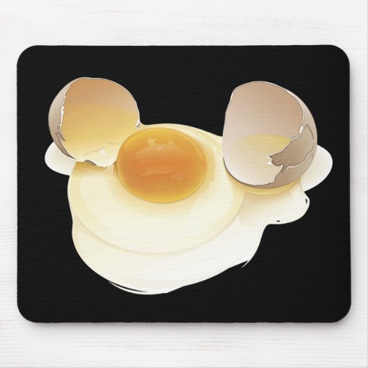 卵 マウスパッド (正面)