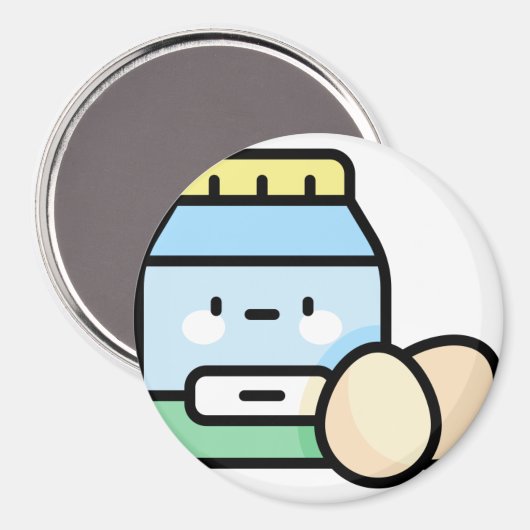 卵 マグネット (正面/裏面)