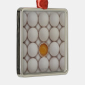 卵 メタルオーナメント (右)