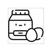 卵 ラバースタンプ (インプリント)