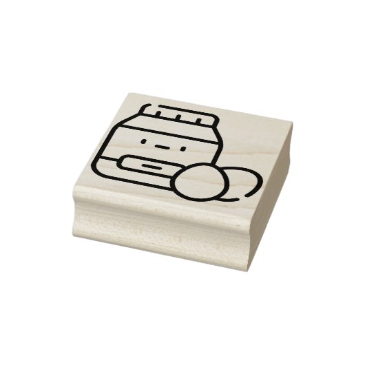 卵 ラバースタンプ (スタンプ)