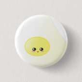 卵-卵 缶バッジ (正面)