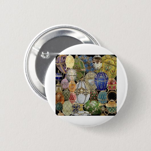 卵 缶バッジ (正面&裏面)