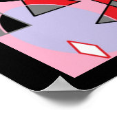 卵(黒く縮れた) ポスター (角)