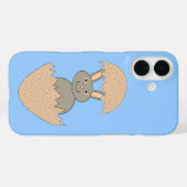 卵iPhoneからハッチ風変わりング Case-Mate iPhoneケース (裏面 (横))