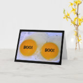 卵stra Bootifulハロウィン! カード (黄色い花)