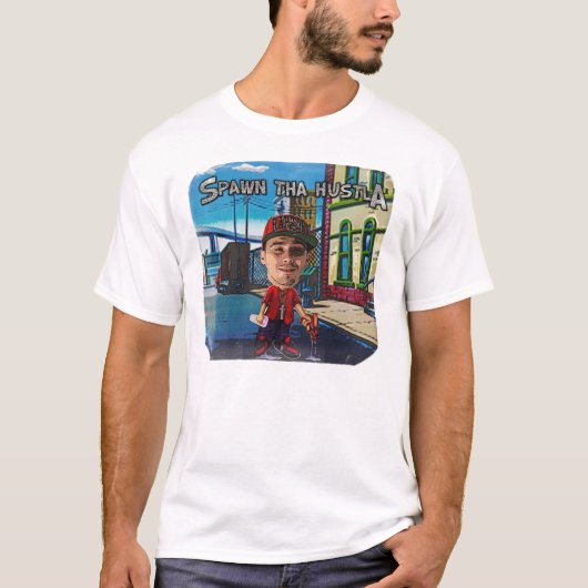 卵Tha Hustla (BLINGBLING) Tシャツ (正面)