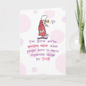 卸し売り誕生日カード カード (正面)