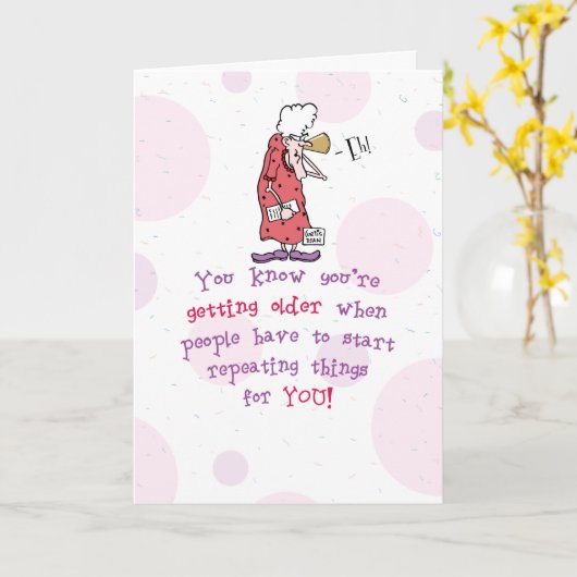 卸し売り誕生日カード カード (黄色い花)