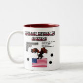 卸し売り銃 ツートーンマグカップ (左)